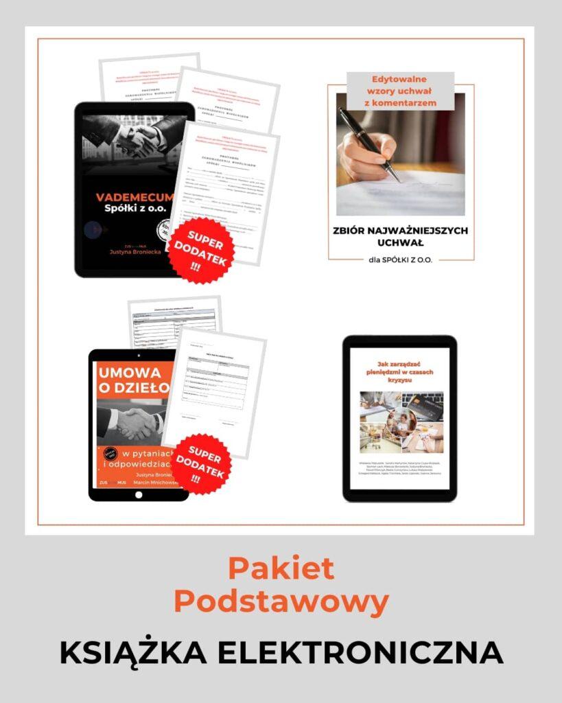 Pakiet podstawowy - książka elektroniczna - ZUS to nie MUS