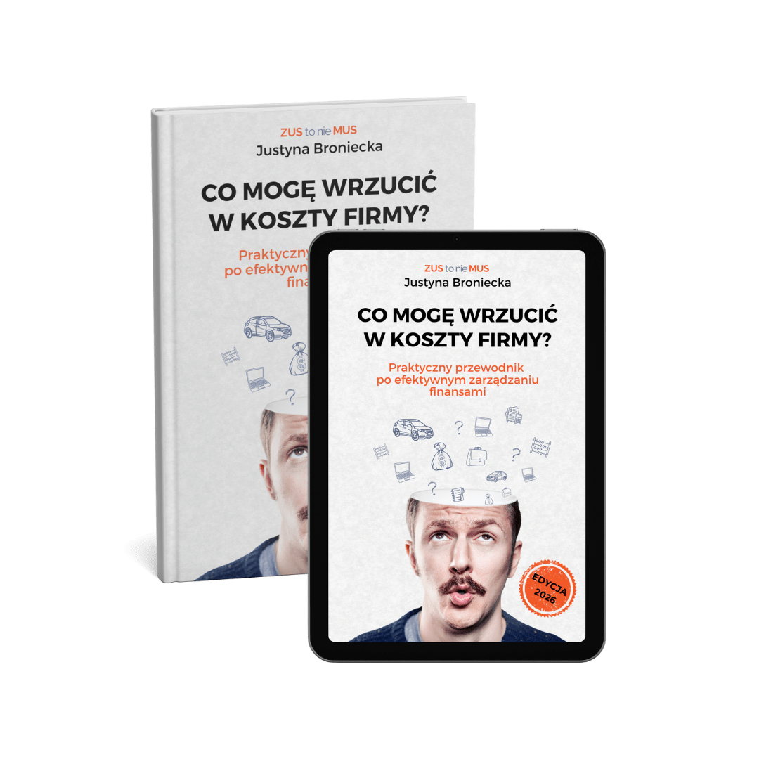 Co mogę wrzucić w koszty - KSIĄŻKA + PDF